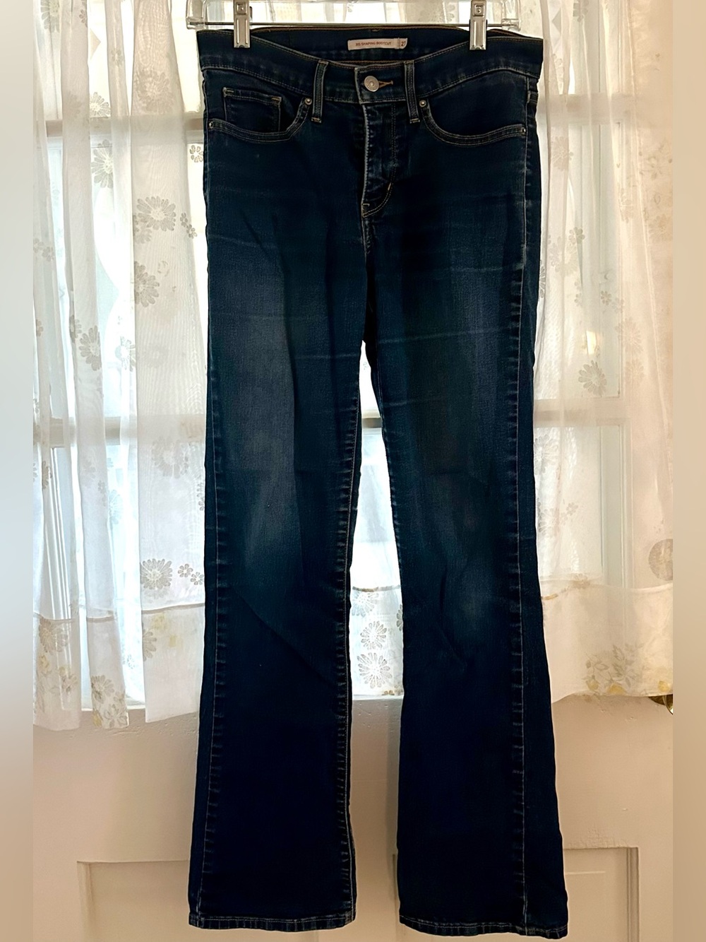 Levi's Dark Blue 315 Bootcut Flare Jeans 27”